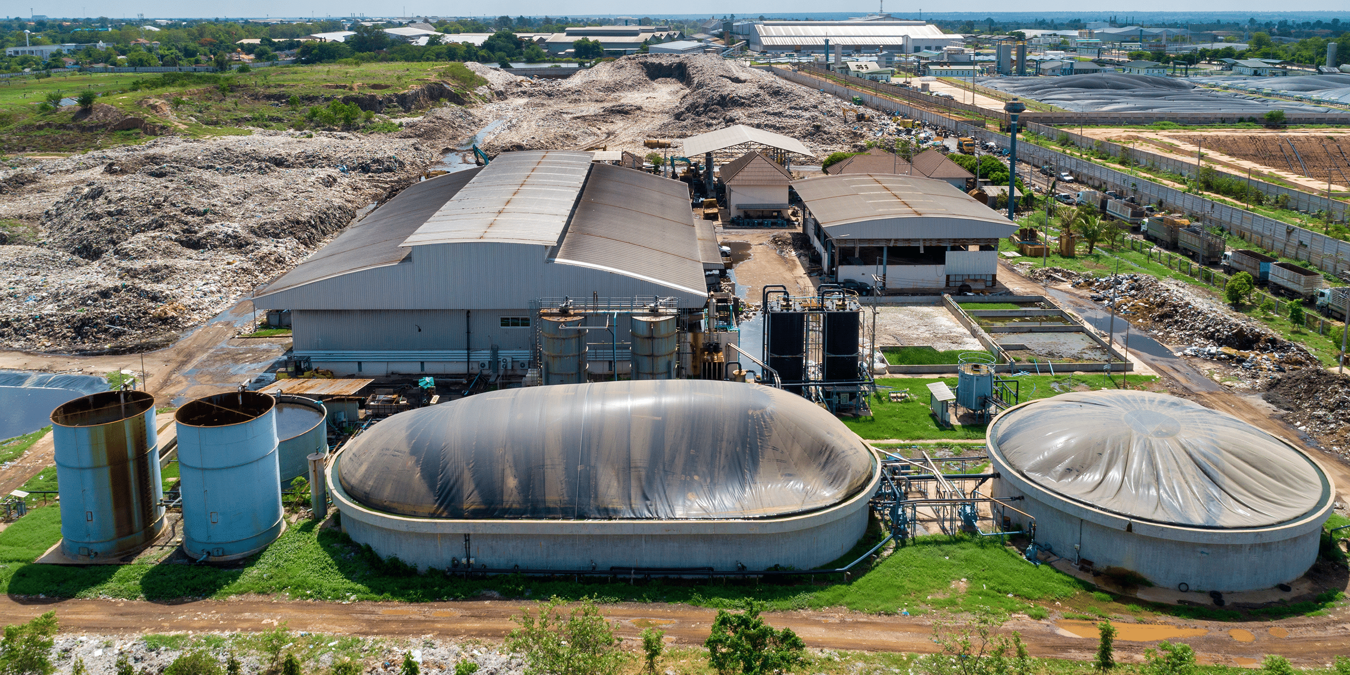 Landfill gas facility